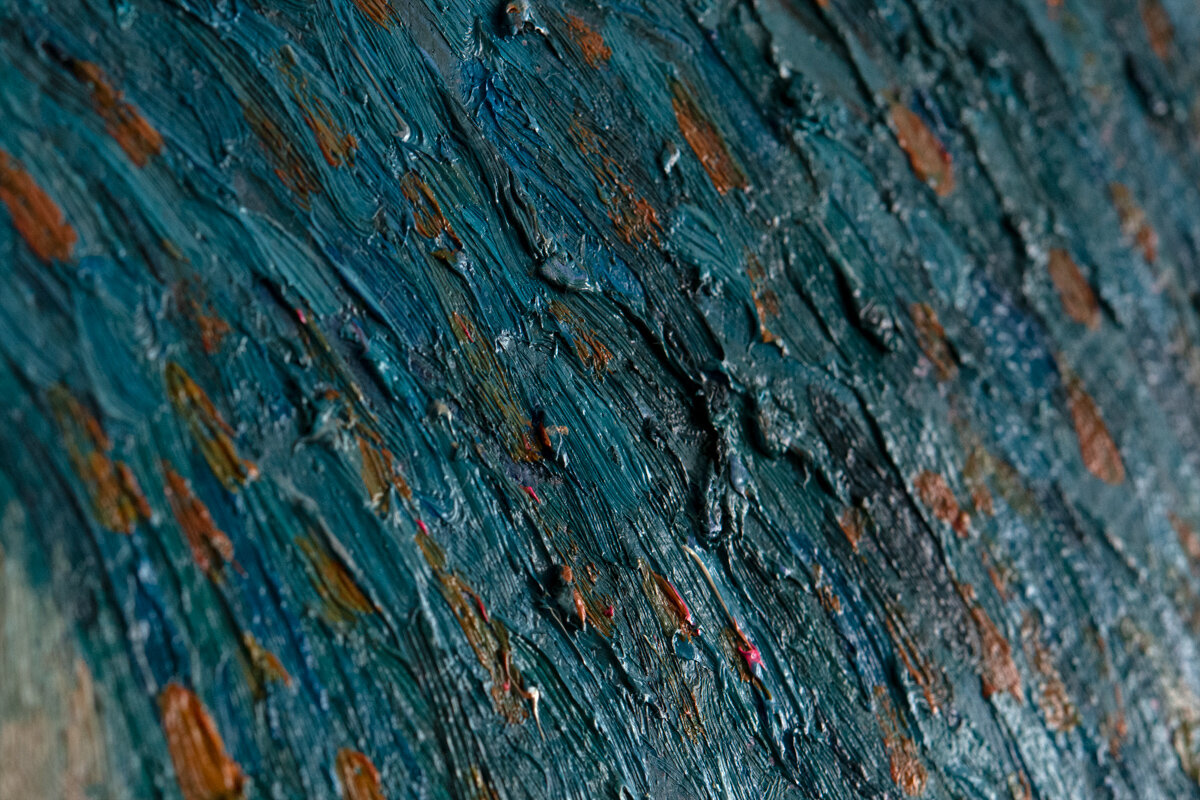 detail Self Portrait With Grey Felt Hat Van Gogh reproduction