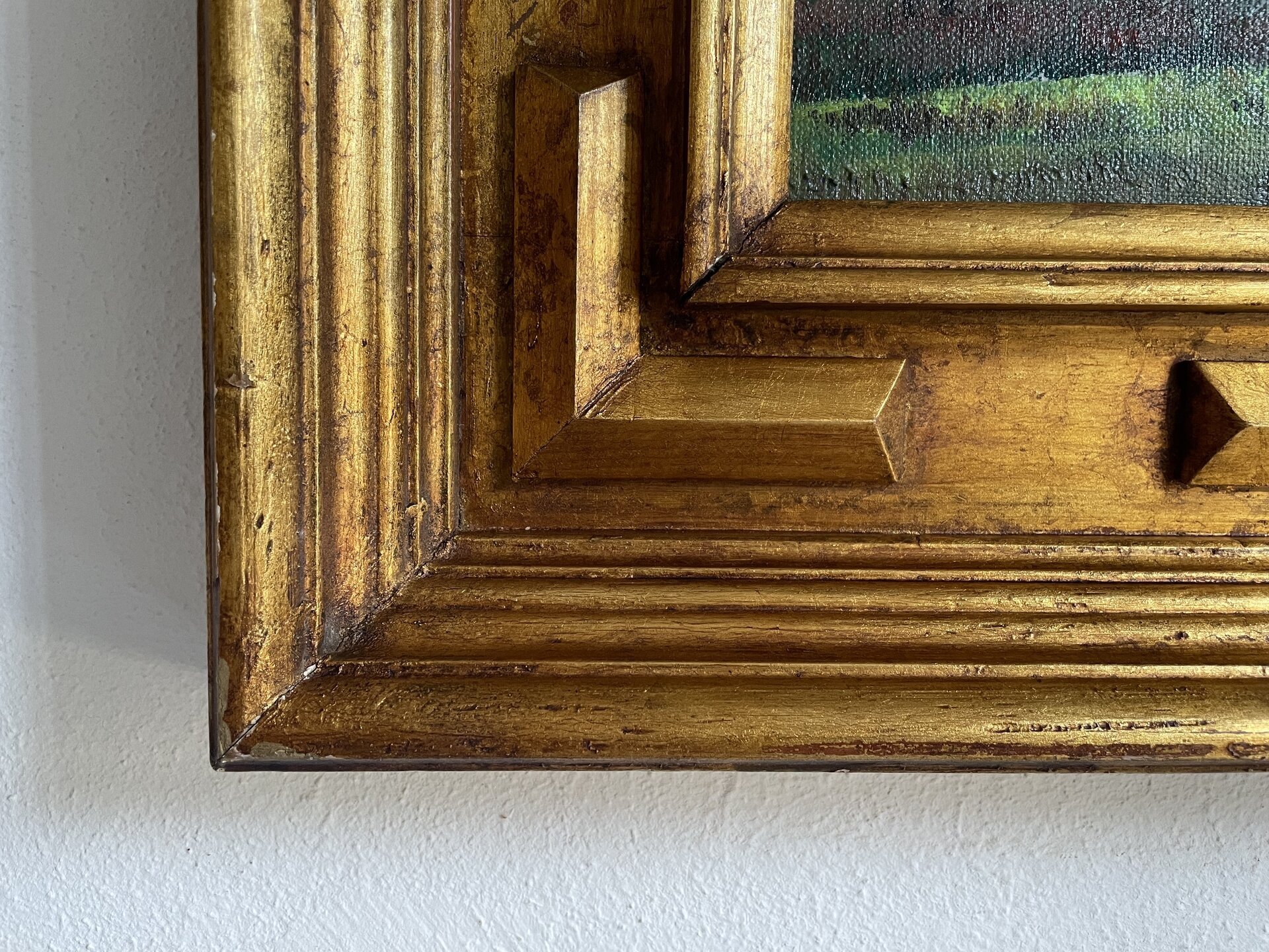 frame Old tower at Nuenen Van Gogh reproduction