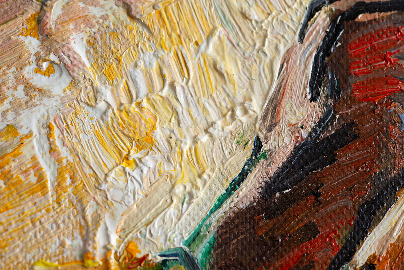 detail Shoes Van Gogh replica