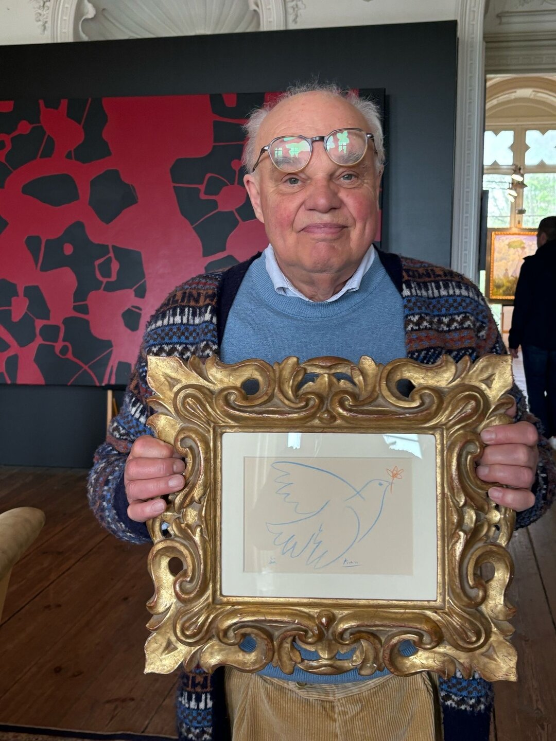 Dove of Peace In the style of Pablo Picasso by Geert Jan Jansen