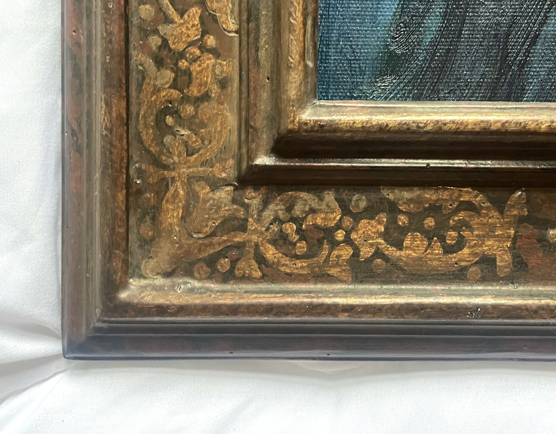 frame Portrait of Postman Joseph Roulin Van Gogh replica