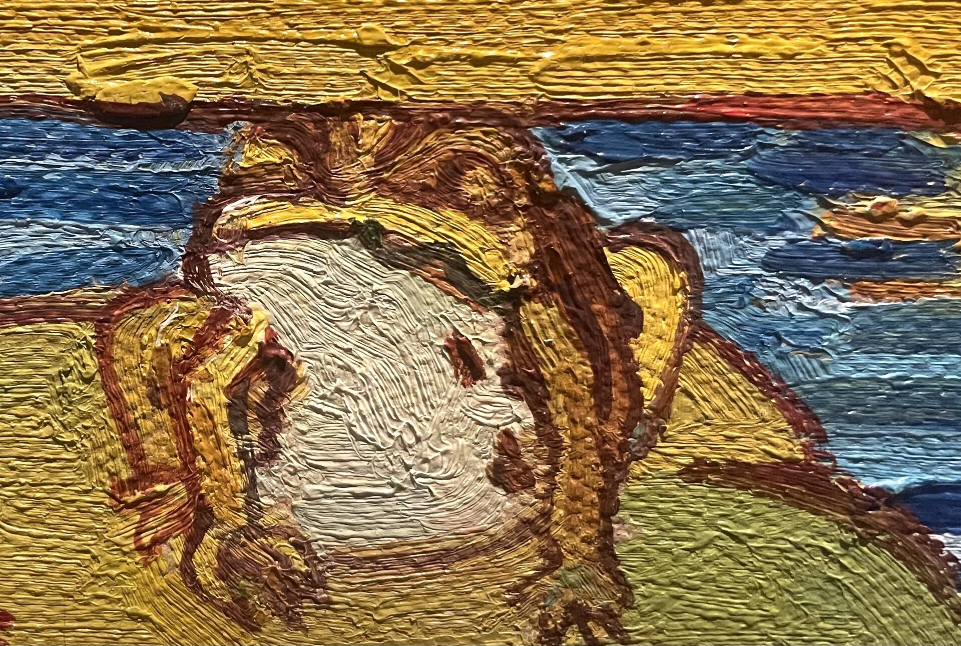 detail Oiran The Courtesan framed Van Gogh reproduction