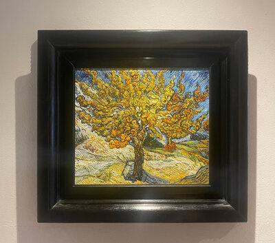 Mulberry Tree framed Van Gogh replica