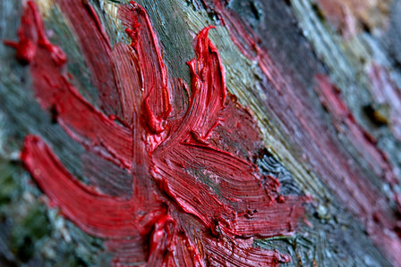 Japonaiserie: Oiran (after Kesa&iuml; Eisen) the courtesan oil painting replica detail