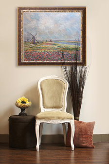 Tulip Fields near The Hague Monet reproduction framed