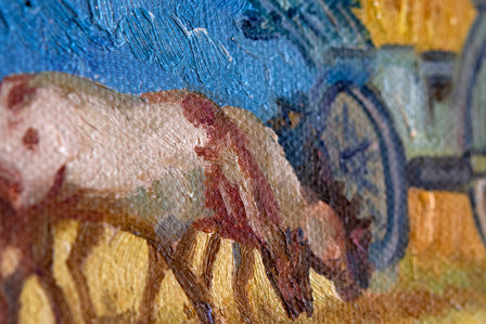 Noon Rest from Work Van Gogh Replica detail