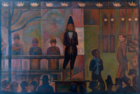 Circus Sideshow Georges Seurat reproduction