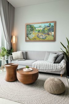 Daubignys Garden replica framed