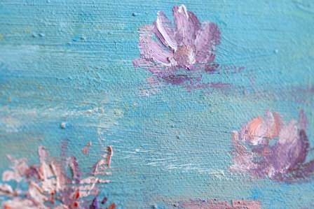 detail Water-Lilies Monet reproduction