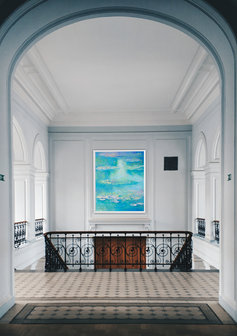 framed Water-Lilies Monet reproduction