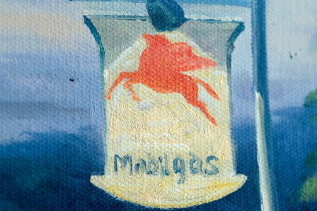 Gas Edward Hopper oil painting reproduction detail