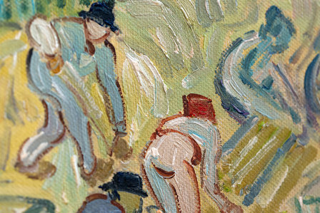 detail The Road Menders Van Gogh reproduction