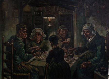 The Potato Eaters Van Gogh Reproduction