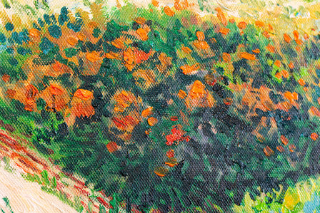 detail Garden at Arles Van Gogh replica