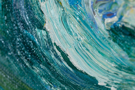 Sea at Saintes-Maries-de-la-mer Van Gogh Reproduction detail