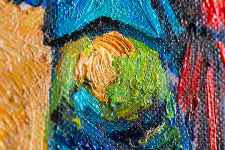 detail Framed Two Lovers Van Gogh reproduction