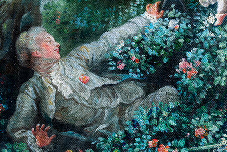 The Swing Fragonard reproduction detail