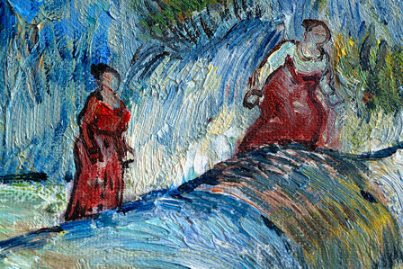 The Ravine Van Gogh reproduction detail