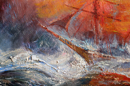 detail The Slave Ship William Turner reproduction