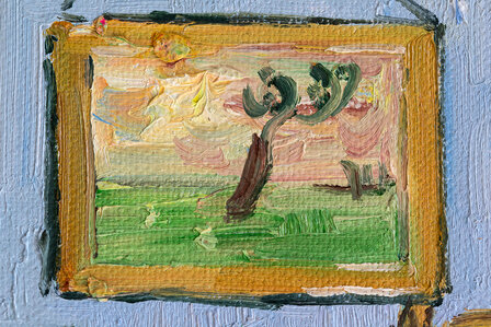 Vincent&#039;s Bedroom in Arles Musee d&#039;Orsay Van Gogh Reproduction detail