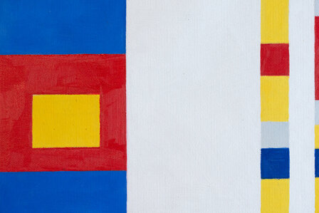 detail Broadway Boogie Woogie Mondrian reproduction