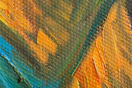 detail Self-Portrait Dedicated to Paul Gauguin Van Gogh replica