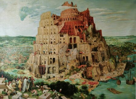 Tower of Babel Pieter Breugel reproduction