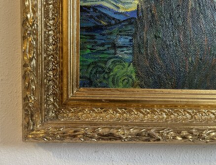frame Starry Night Van Gogh reproduction 