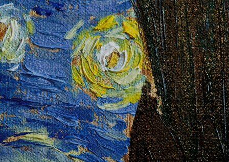 Starry Night by Nard Kwast Van Gogh replica, hand-painted in oil on canvas