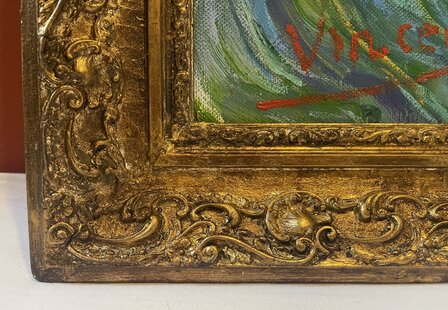 frame Seascape at Saintes-Maries Van Gogh replica