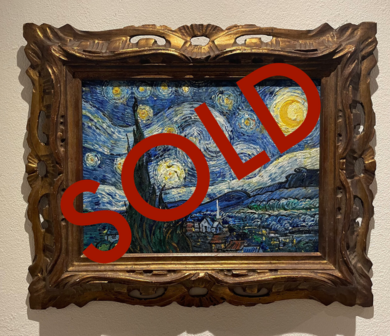 sold Starry Night framed Vincent van Gogh reproduction