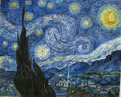 Starry Night Van Gogh oil painting reproduction