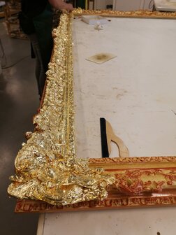 museum frames special finish Gregors framing 