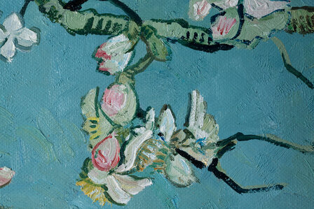 copyright detail Blossoming Almond tree Van Gogh replica
