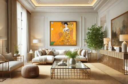 framed Portrait of Adele Bloch Bauer Klimt replica