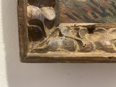 frame Vase with Chinese Asters and Gladioli Van Gogh reproduction