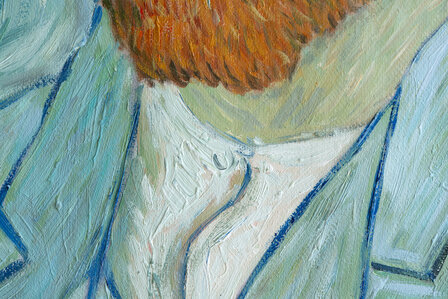 Self-Portrait Vincent van Gogh Reproduction detail