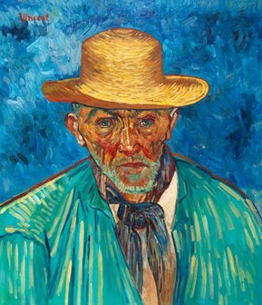 Portrait of a Peasant Van Gogh reproduction