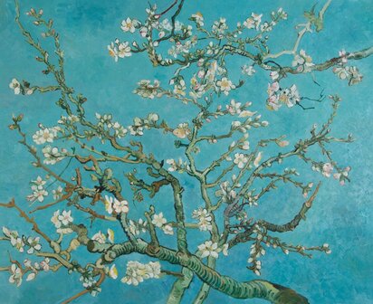 Blossoming Almond Tree reproduction