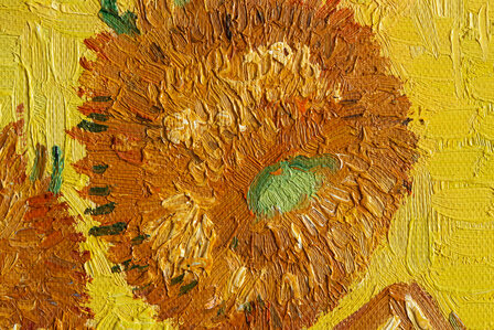 Vase With fifteen Sunflowers framed Van Gogh Reproduction
