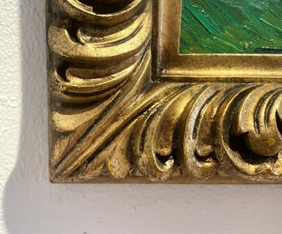 frame Crab on its Back Van Gogh replica