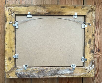 rear Crab on its Back framed Van Gogh replica