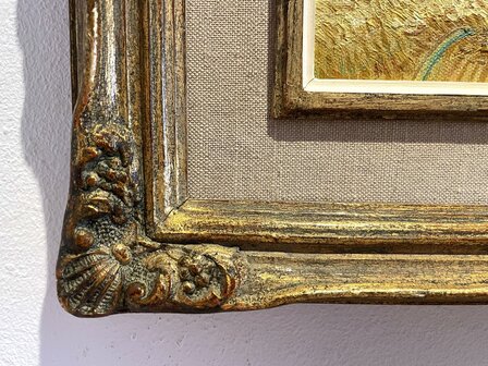 frame Wheat Field with Cypresses Vincent van Gogh replica