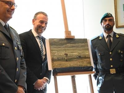stolen Seascape at Scheveningen