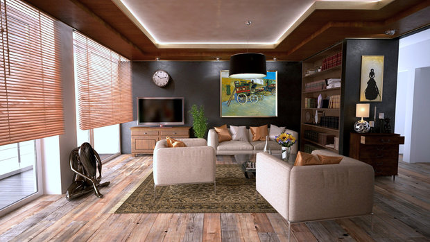 Tarascon Stagecoach Van Gogh reproduction in interior