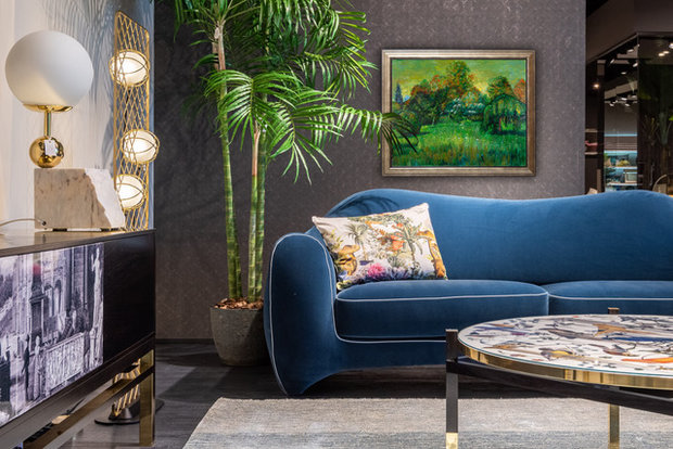 The Poets Garden Van Gogh reproduction in interior