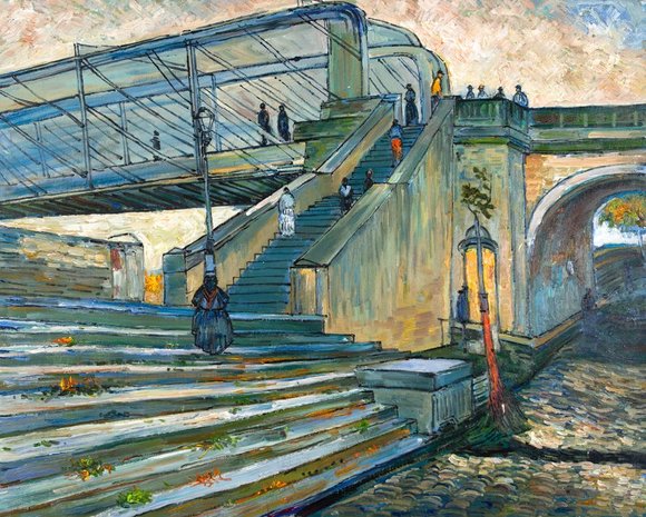 The Trinquetaille Bridge Van Gogh reproduction