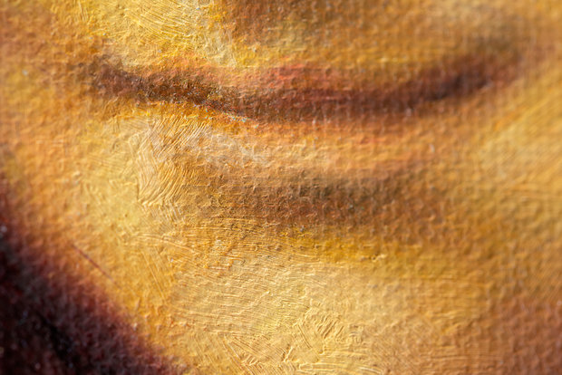 detail Mona Lisa Leonardo da Vinci reproduction