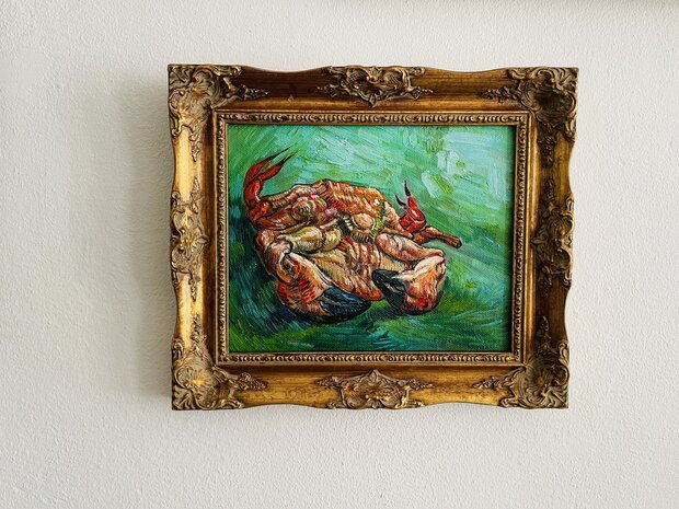 Crab on its Back framed Van Gogh reproduction