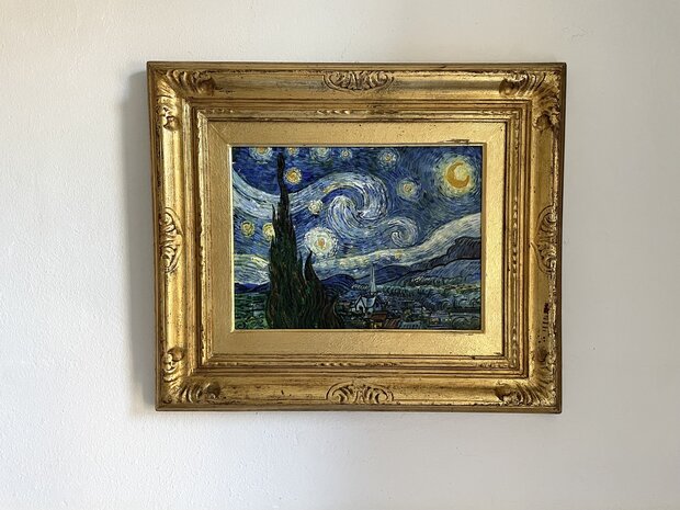 Starry Night framed Van Gogh replica